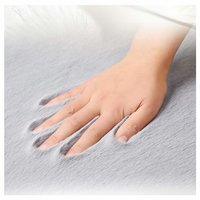 Okrúhly koberec RABBIT - 100 cm - tmavo šedý - imitácia králičie kožušiny