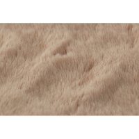 Kusový koberec RABBIT DELUXE - béžový - imitácia králičej kožušiny