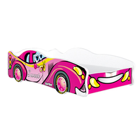 Detská posteľ auto KYLIE 160x80 cm - ružová (6)