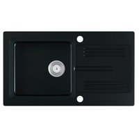 Kuchynský žulový drez NEO - 78 x 44 cm - čierny