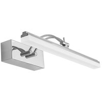 Nástenné LED svietidlo nad zrkadlo ARCH - 40 cm - 9W - chrómové