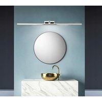 Nástenné LED svietidlo nad zrkadlo HASH - 106 cm - 15W - chrómové