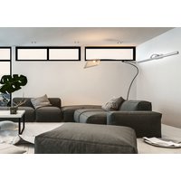 Nástenné LED svietidlo nad zrkadlo HASH - 55 cm - 7W - chrómové