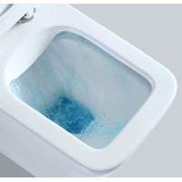 Závesné WC MAXMAX Rea RAMON RIMLESS + Duroplast sedátko