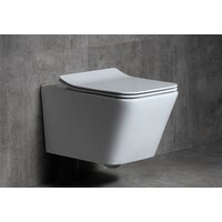 Závesné WC MAXMAX Rea RAMON RIMLESS + Duroplast sedátko