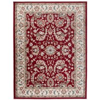 Kusový koberec DUBAI kilim - červený/béžový