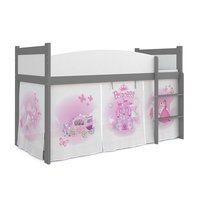 Vyvýšená detská posteľ TWISTER 184x80 cm - Princezná