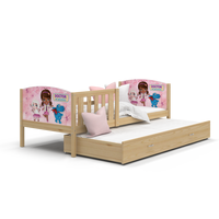 Detská posteľ s prístelkou TAMI R2 - 190x80 cm - DOCTOR OF plushies - dekor borovica