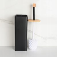 WC kefa - čierna s bambusom