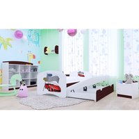 Detská posteľ pre DVOCH (s výsuvným lôžkom) 200x90 cm - RALLY