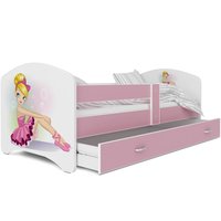 Detská posteľ LUCY so zásuvkou - 140x80 cm - BALETKA