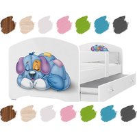 Detská posteľ LUCY so zásuvkou - 180x90 cm - PSÍK