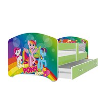 Detská posteľ LUCY so zásuvkou - 180x90 cm - PONY ROOM