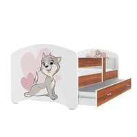 Detská posteľ LUCY so šuplíkom - 180x90 cm - KOCOUREK