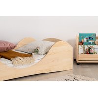 Detská dizajnová posteľ z masívu PEPE 1 - 160x70 cm