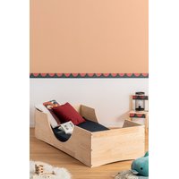 Detská dizajnová posteľ z masívu PEPE 2 - 160x90 cm