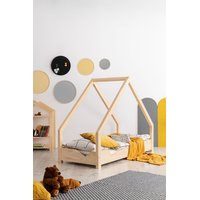 Detská domčeková posteľ z masívu LOCA A - 150x70 cm