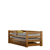 Detská posteľ z masívu PAVLÍK DUO - 190x80/180x80 cm