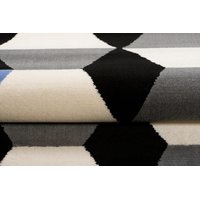 Detský koberec NOX kvádre - sivý / čierny / béžový
