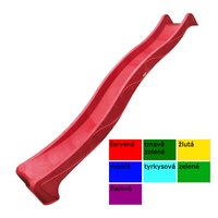 Detské drevené ihrisko IRIS - 3m šmykľavka a 2x hojdačka