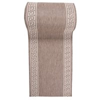 Sisalový PP behúň GREEK - taupe / béžový