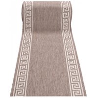 Sisalový PP behúň GREEK - taupe / béžový