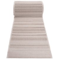 Sisalový PP behúň STRIPE - béžovo/taupe