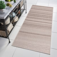 Sisalový PP behúň STRIPE - béžovo/taupe