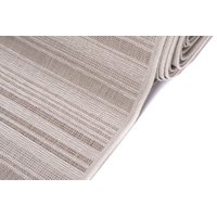 Sisalový PP behúň STRIPE - béžovo/taupe