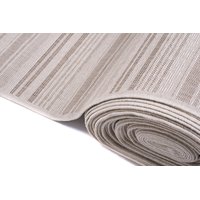 Sisalový PP behúň STRIPE - béžovo/taupe