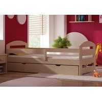 Detská posteľ z masívu MAKI PLUS - 180x80 cm