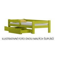 Detská posteľ z masívu MAKI PLUS - 180x80 cm