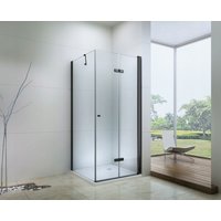 Sprchovací kút MAXMAX LIMA - 36 variantov rozmerov - BLACK