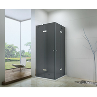 Sprchovací kút maxmax ROMA DUO 120x110 cm - GRAFIT