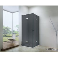 Sprchovací kút maxmax ROMA DUO 90x70cm - GRAFIT
