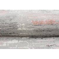 Kusový koberec ASTHANE abstrakt - šedý/ružový