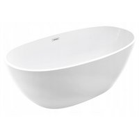 Voľne stojaca akrylátová vaňa MEXEN ERIS 170x85 cm - biela, 53441708500