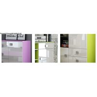 Komoda - BLUE typ D - vysoký lesk