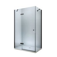 Sprchovací kút MAXMAX MEXEN ROMA - 36 variantov rozmerov - BLACK
