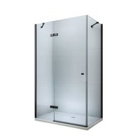 Sprchovací kút maxmax ROMA 110x70 cm - BLACK
