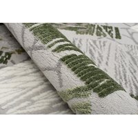 Kusový koberec ASTHANE square - sivý / zelený