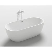 Voľne stojaca akrylátová vaňa MEXEN LIVIA 150x75 cm - biela, 52591507500