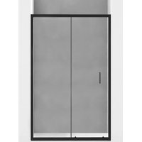 Sprchové dvere maxmax MEXEN APIA 110 cm - BLACK, 845-110-000-70-00