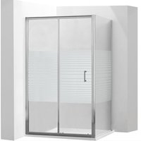 Sprchovací kút maxmax APIA - 105x100 cm - STRIPE