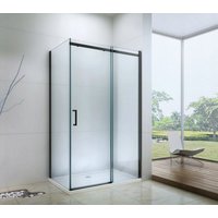 Sprchovací kút maxmax OMEGA 120x70 cm - BLACK