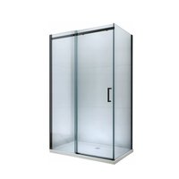 Sprchovací kút maxmax OMEGA 110x80 cm - BLACK