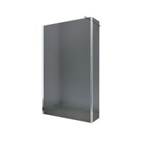 Kúpeľňová pevná zástena maxmax WALK-IN PLUS 50 + 30 cm - GRAFIT