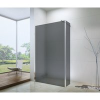 Kúpeľňová pevná zástena maxmax WALK-IN PLUS 80 + 30 cm - GRAFIT