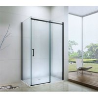 Sprchovací kút maxmax OMEGA 140x80 cm - BLACK