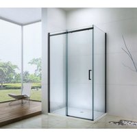 Sprchovací kút maxmax OMEGA 160x100 cm - BLACK